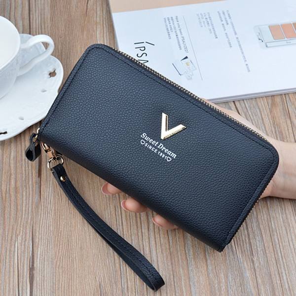 Pocket Wallet -puhelinkytkin MUSTA black
