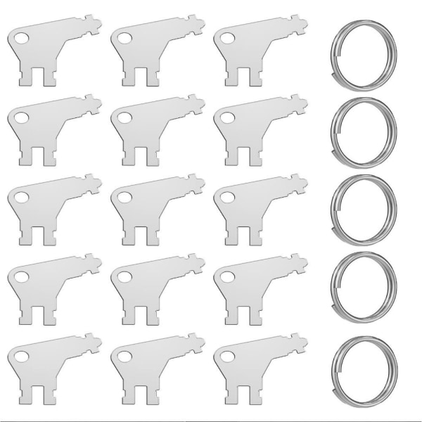 15 kpl Paperipyyhe-annostelija Key WC-paperin annostelijat #50504