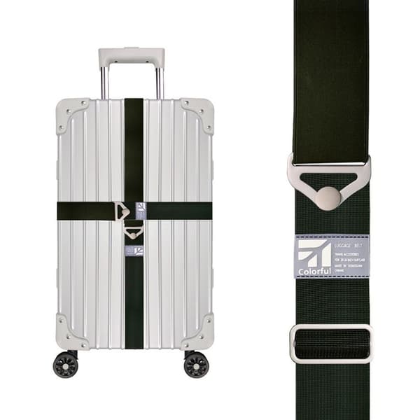 Bagagespænde Strap Bagage Strap Bundle Bælte KAFFE Coffee