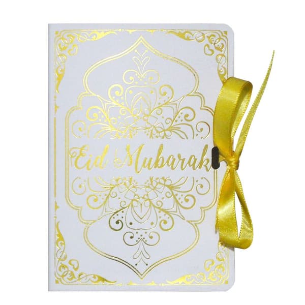 Bokformade Eid Mubarak Chokladgodisaskar, VITA