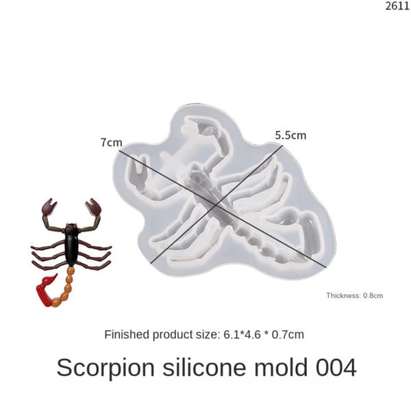 Epoxyharpiksform Kageform 8 8 8