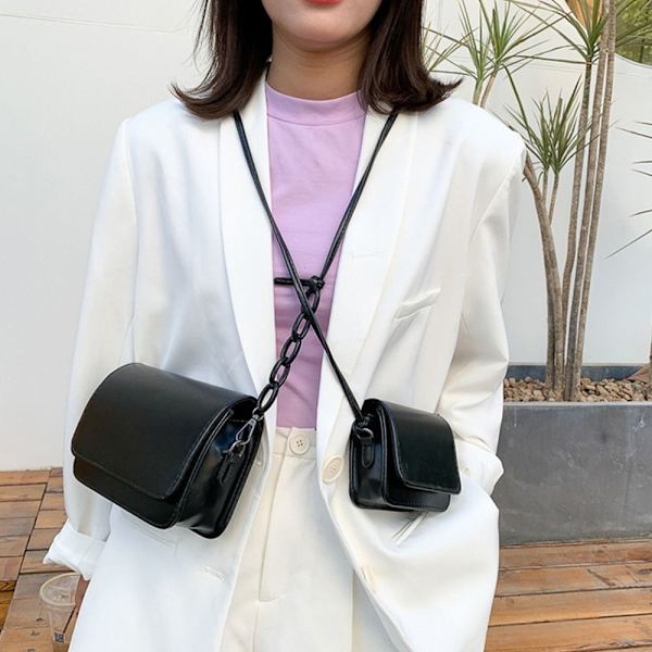 Olkalaukku Crossbody Laukut MUSTA L black L