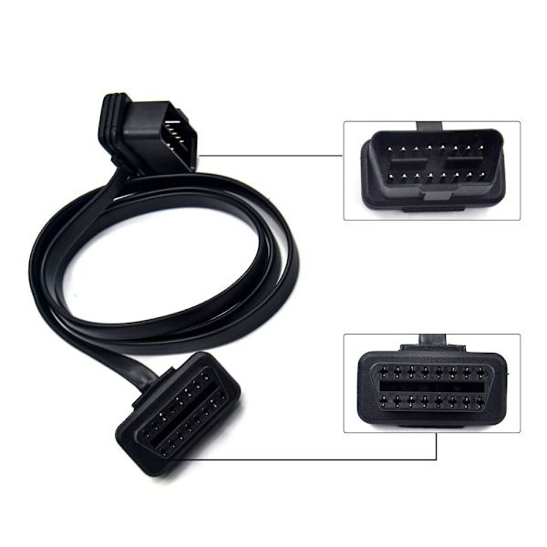 Bilskannerkabel OBD Tracker-sladd 100CM 100CM 100cm