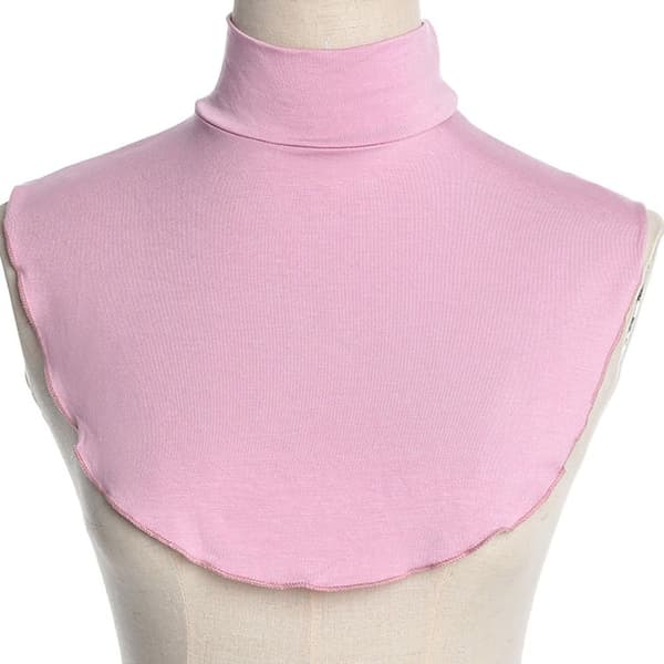 Fake Collar High Collars WINE RED wine red