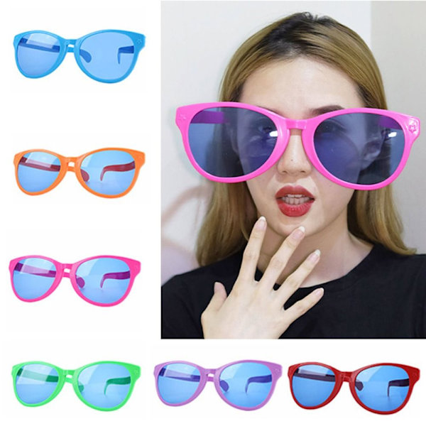 Store briller Firkantede briller ROSA Pink