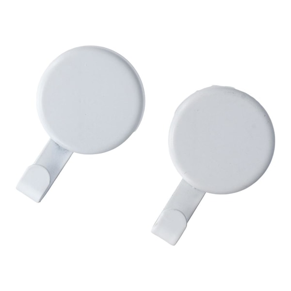 2 Stk Magnetisk Kranshenger Magnetkroker HVIT White