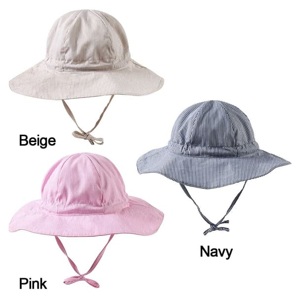 Bucket Hat Beach Cap NAVY 52cm navy 52cm