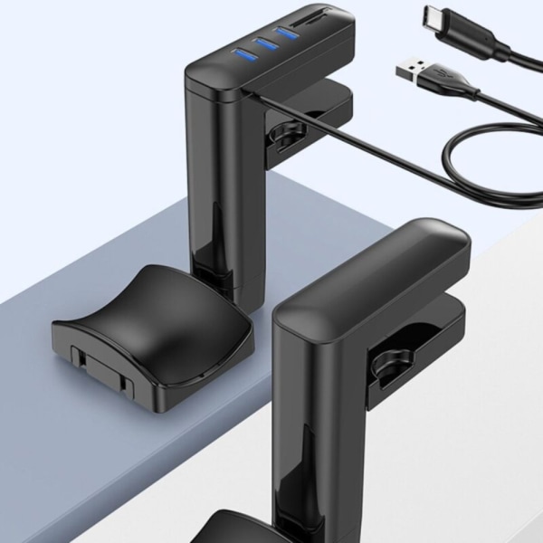 Hörlursställ Desktop Headsethållare MED USB -KABEL MED USB With Usb Cable