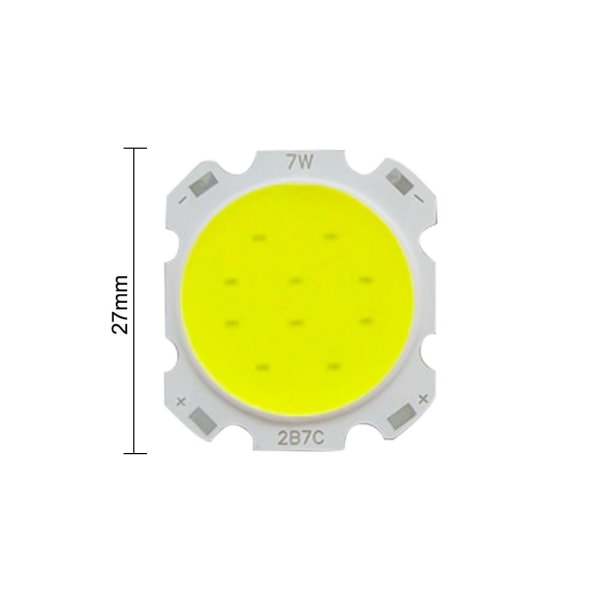 LED-kildebrikke lysemitterende diode VARM HVIT 9W 9W warm white 9W-9W