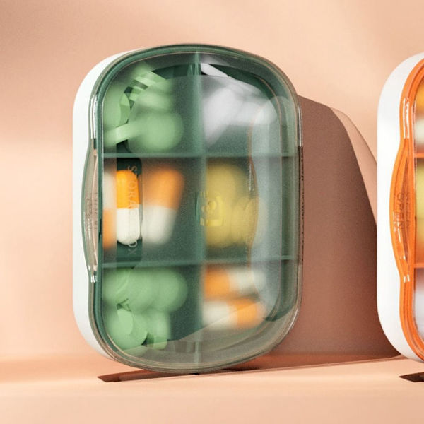 Medicin Pill Box Medicin Container Box STIL 5 STIL 5 Style 5