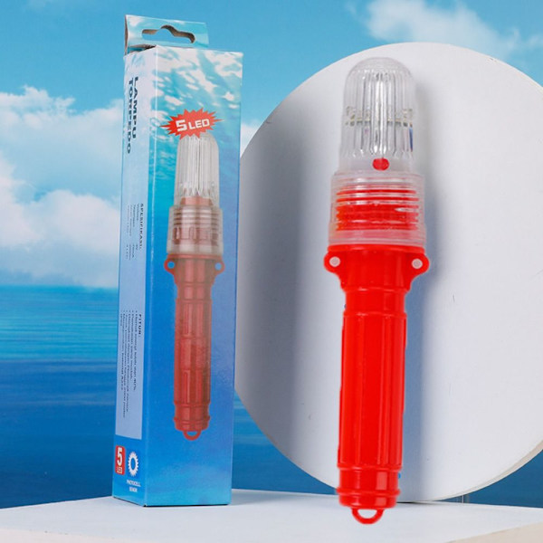 LED Fiskeljus Boj Signalljus RÖTT red