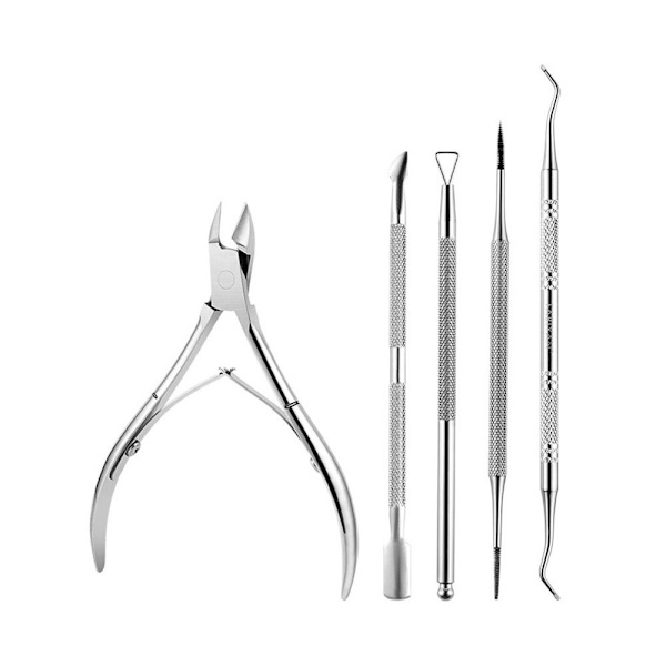 Cuticle Pusher Dead Skin Push Remover 5PCS 5ST 5pcs