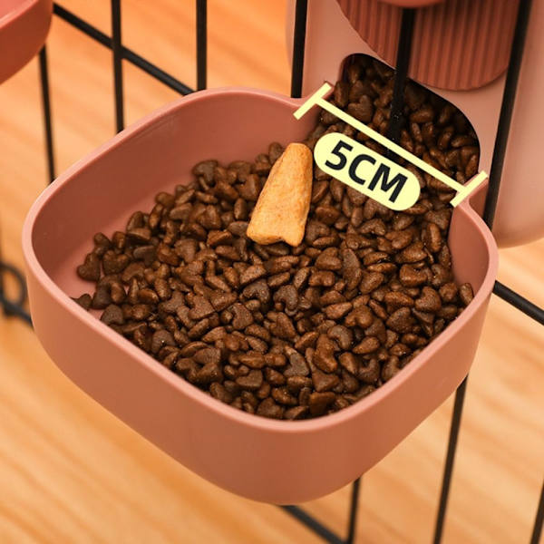 Katt Hund Hängande Vattendispenser Fast Hängande Vattenkokare GRÖN green waterer-waterer