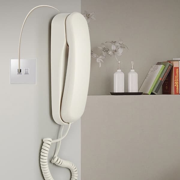 Fastnettelefoner med ledning SORT black