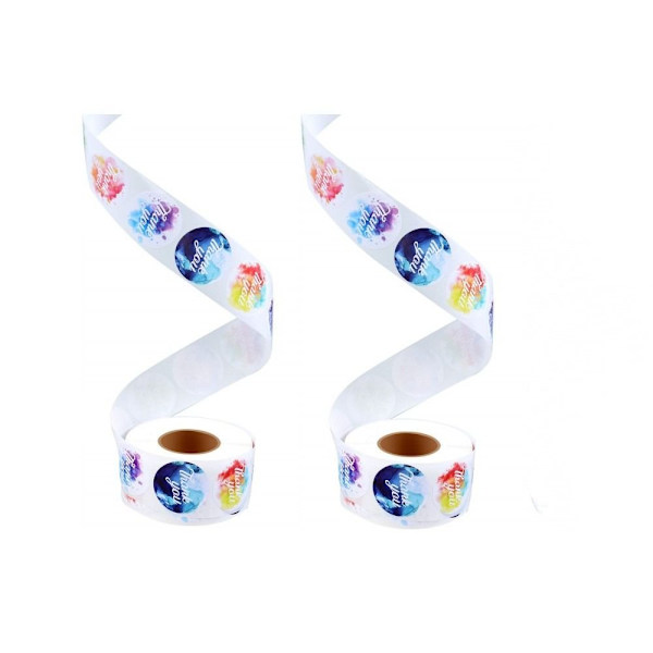 2 Rolls Stickers Label Stickers 1PC 1PC 1pc
