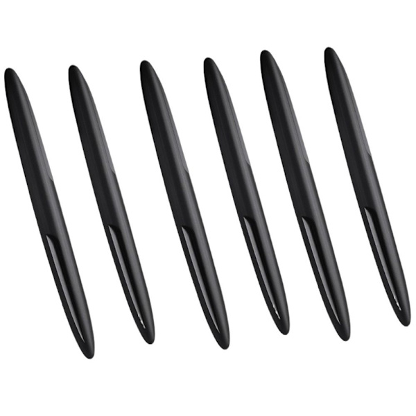 6 STK / Set Anti-kollision Strip Bumper Guards TRANSPARANT Transparent