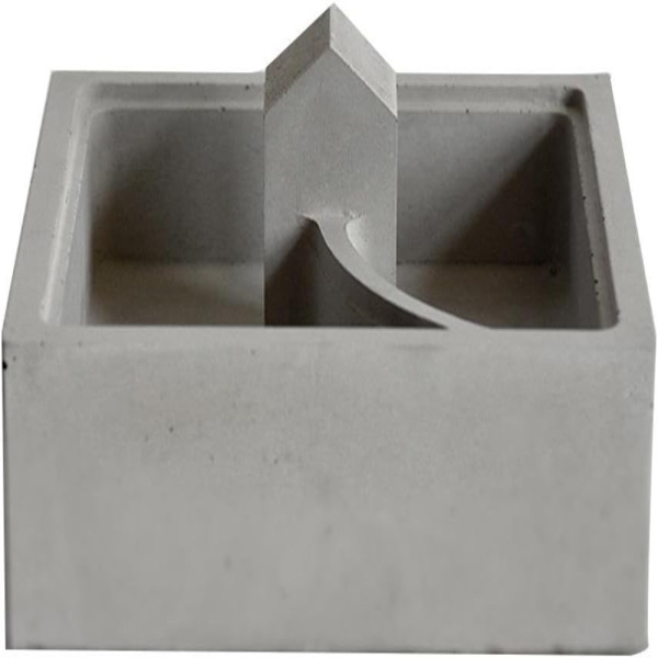 Neliömäinen kukkaruukku Molds Molds Betoniruukku