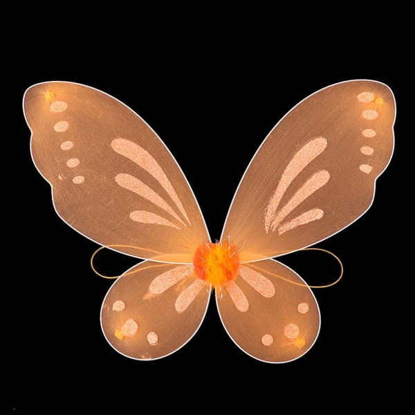 Fairy Wings Dress-Up Wings ORANGE orange