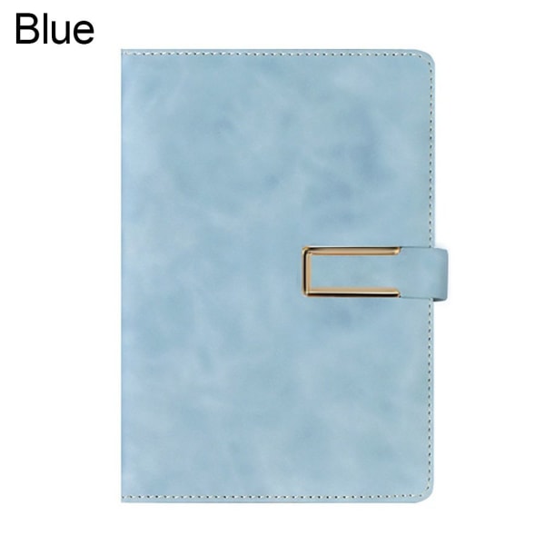 A5 Notebook Ledger Book BLÅ Blue