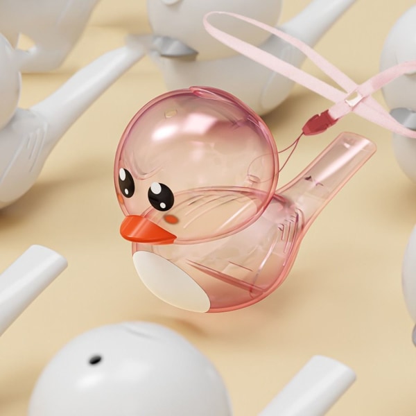 Water Bird Whistle Bathtime musikaalilelu PINK pink