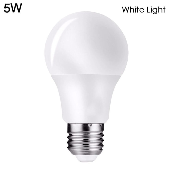 LED Pære Pendel Pærer 5WWHITE LYS HVID LYS 5WWhite Light