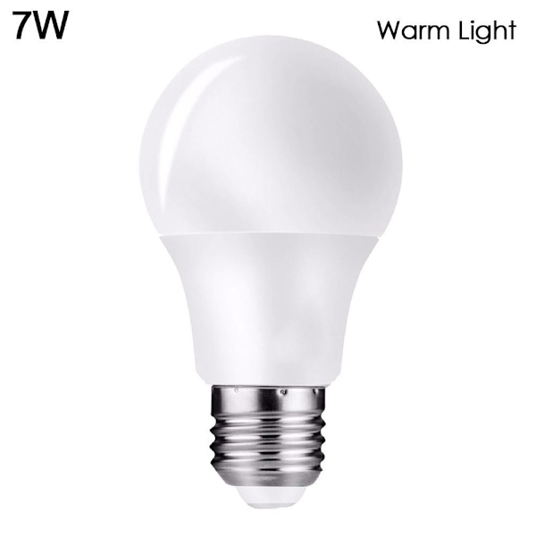 LED Pære Pendel Pærer 7WWARM LYS VARMT LYS 7WWarm Light