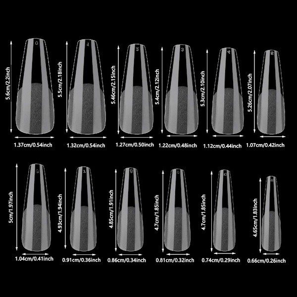Nail Tips Tekokynnet Fake Nail