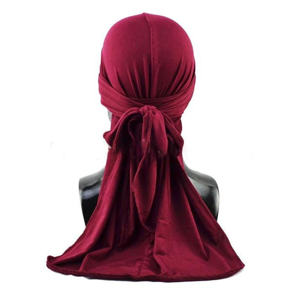 Hodeskjerf Tåhette Long Tail Hat HVIT white