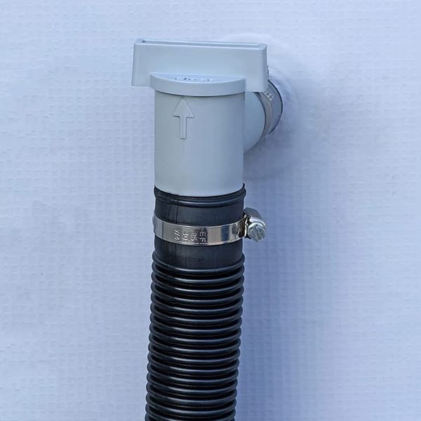 Poolfilterpumpeadapter sætter tænd/sluk stempelventil til 32 mm