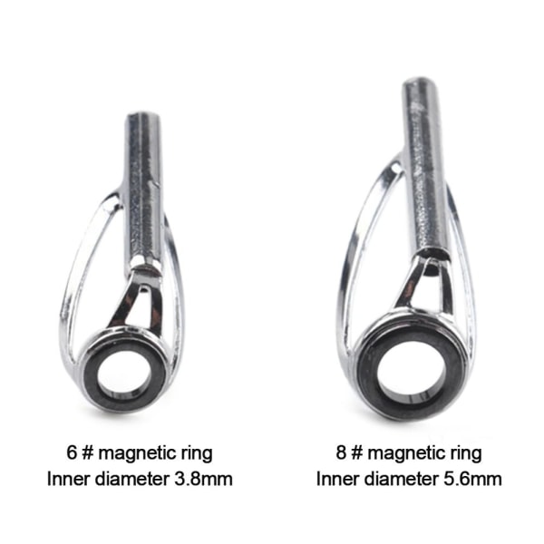 5 stk fiskestangguide øye keramisk ring LGT6-3.0 LGT6-3.0 LGT6-3.0