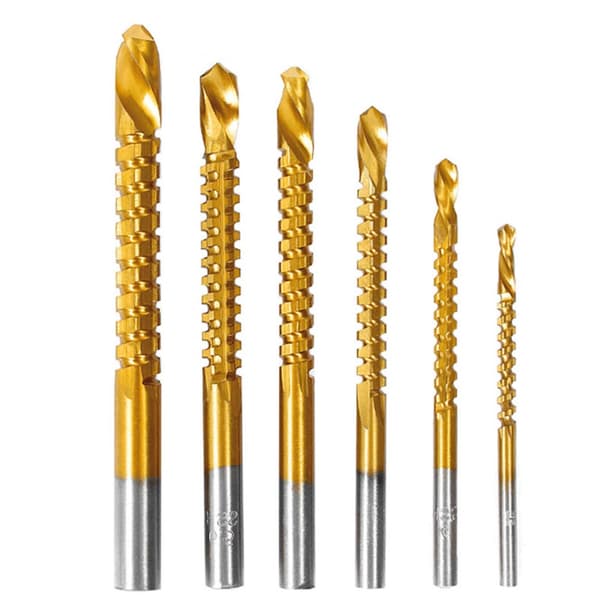 3-8mm Titanium HSS Drill HSS Twist Drill Bits Sett Cutting