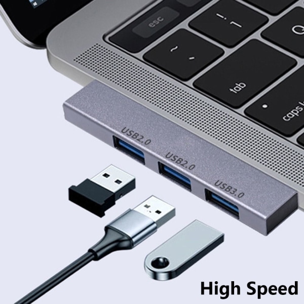 USB -keskitin Type-C-jakaja USB -TYYPPI-C-KESKITTIMEN USB -TYYPPI-C-KESKITTIMEN USB to Type-C HUB