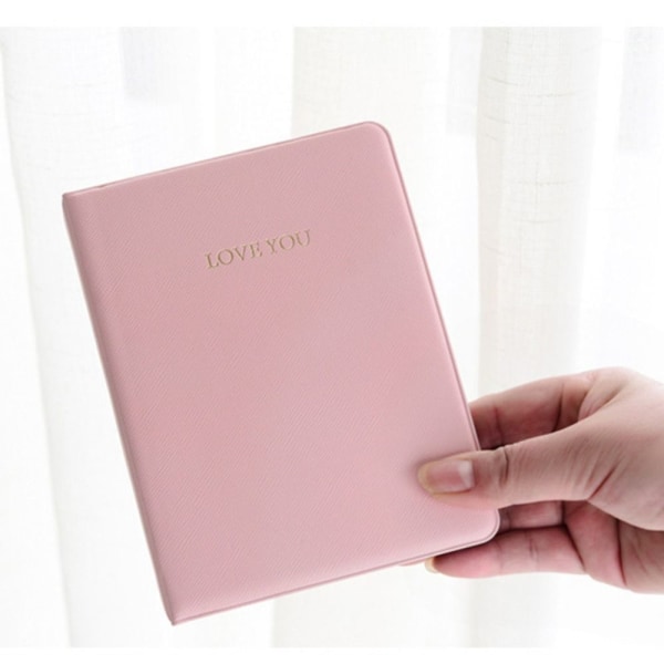 Lommer Fotoalbum Instant Picture Case Oppbevaring ROSA Pink