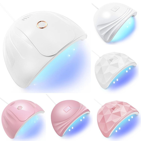 Negletørker UV LED neglelampe ROSA 1 1 pink 1-1