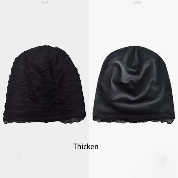 Turbanhatt Muslimska hijabs ROSA THICKEN THICKEN pink Thicken-Thicken