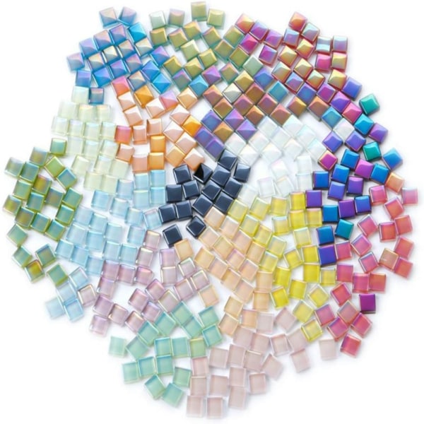 200 kpl Kristallimosaiikkilaatat Lasimosaiikkilaatat Taidelaatat Käsityö