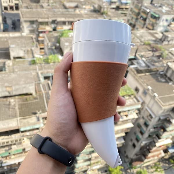 Gethorn Kaffe Mugg Kaffekopp VIT white