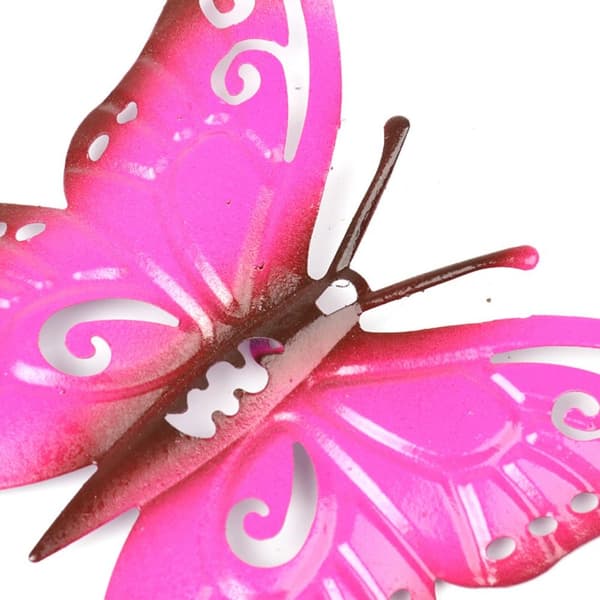 3kpl/5kpl Butterfly Wall Decor set MULTICOLOR multicolor