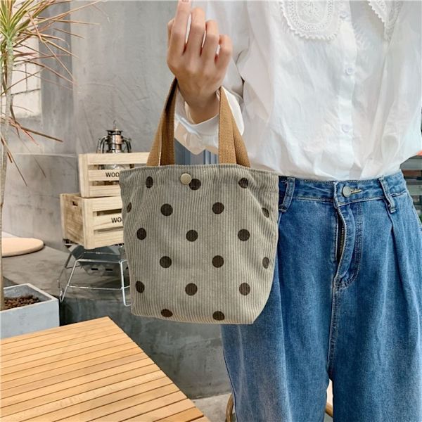 Liten Tote Bag Matpose GRÅ Gray