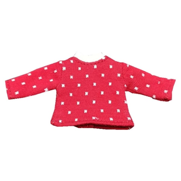 Dukke T-skjorte Cotton Dot Bluse BLÅ Blue