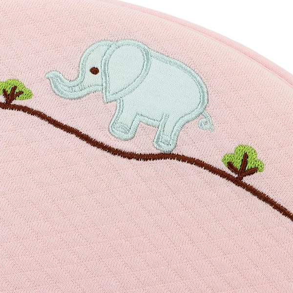 Ortopedinen baby tyyny Moon muotoinen tyyny PINK pink