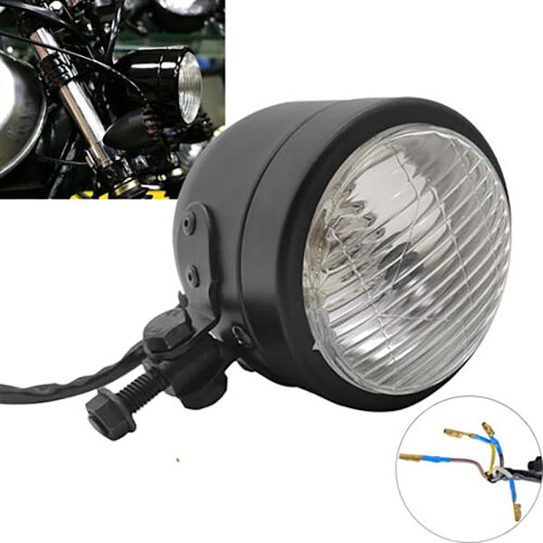Hodelyktsett Vintage Headlight 3 3 3