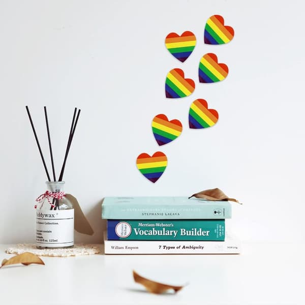 2 Rolls Rainbow Stickers Sticker Roll Roll Tape