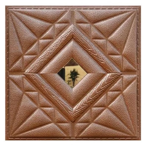 2 kpl Itseliimautuva seinätarra 3D-taustakuva BROWN DESIGN B Brown Design B-Design B