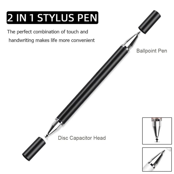 4 STK Stylus Pen Screen Touch Pen HVID 3-I-1 3-I-1 White 3-in-1-3-in-1