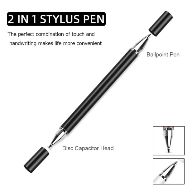 4 STK Stylus Pen Skjerm Touch Pen HVIT 3-IN-1 3-IN-1 White 3-in-1-3-in-1