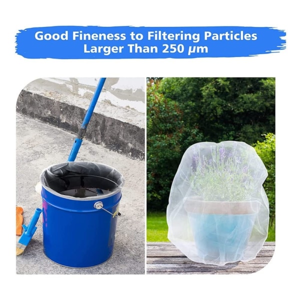 10 pakke malingssilposer Finmasket filterposeåpning