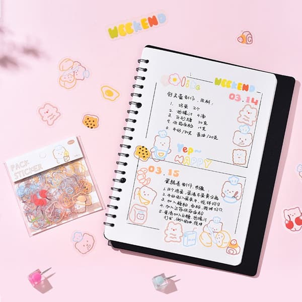 40st Stickers Scrapbook Sticker CC C