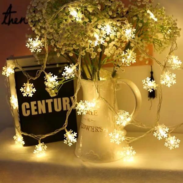 Snowflake LED String Lights Fairy Lights FÄRG FÄRG colour