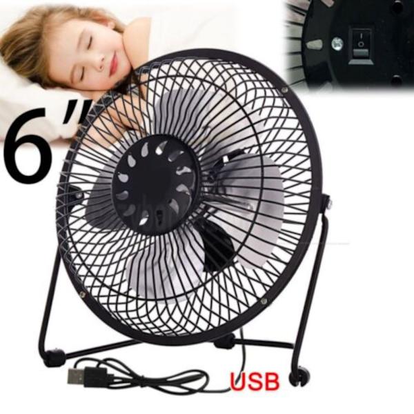 4 tuuman / 6 tuuman / 8 tuuman jäähdytystuuletin USB -jäähdytin 6 tuumaa 6 tuumaa 6inch
